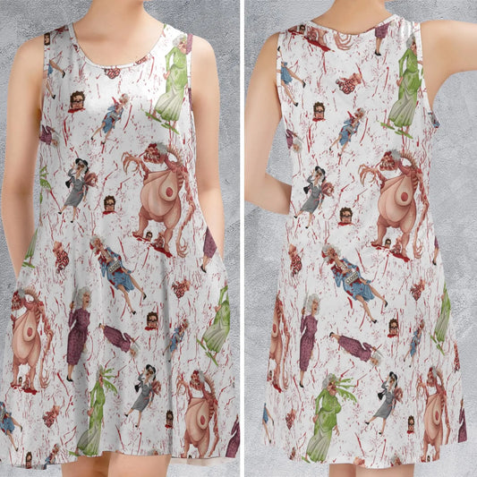 Sleeveless Dress - 9LX783UP