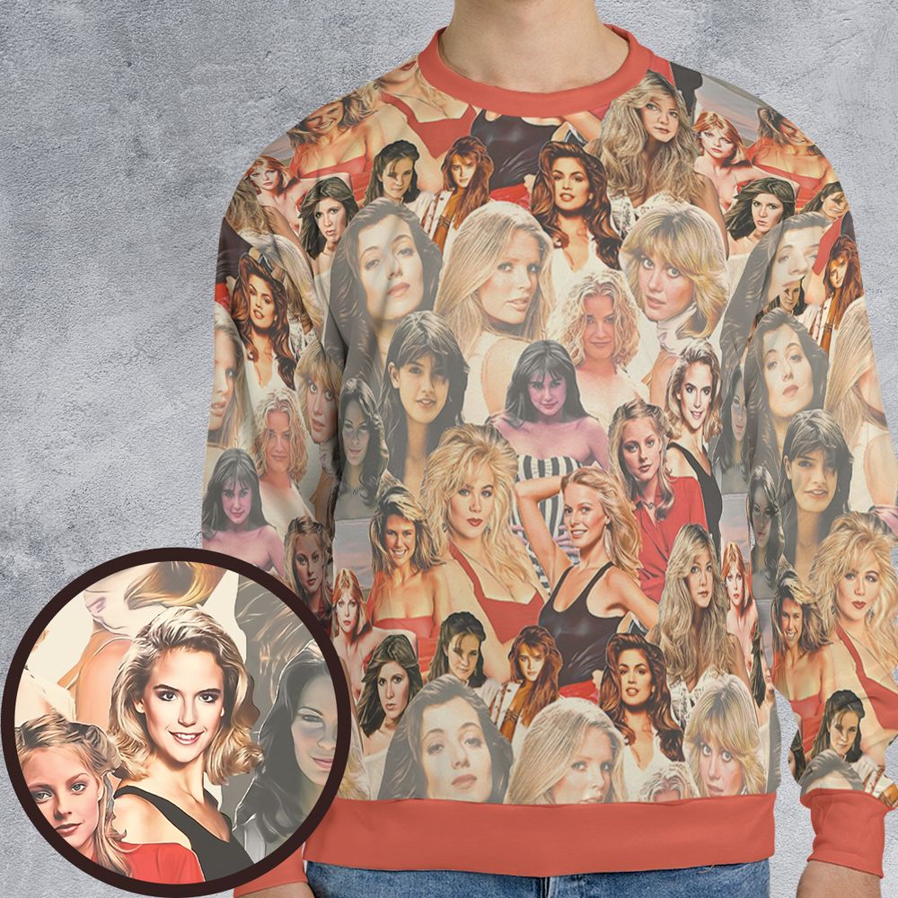 All-over Print Sweatshirt - DLX8ZFC9 -  - 1