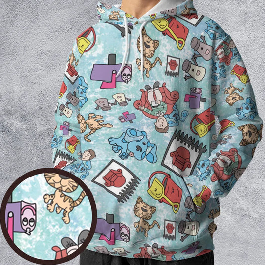 All-over Print Hoodie - SM917EBU
