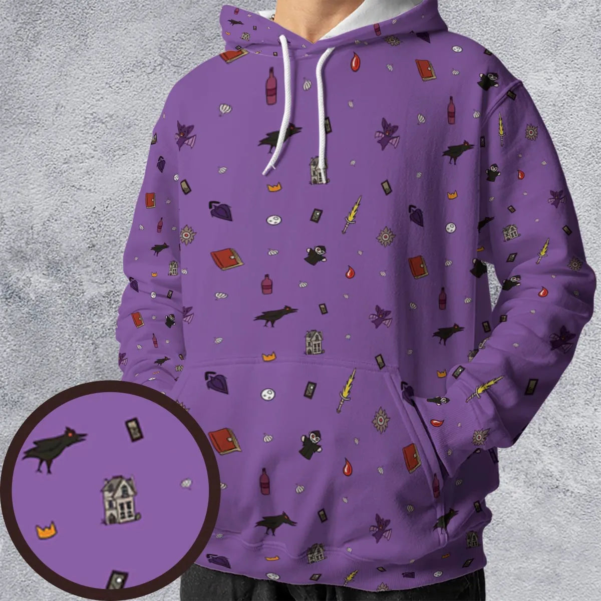 All-over Print Hoodie - 44AE575P