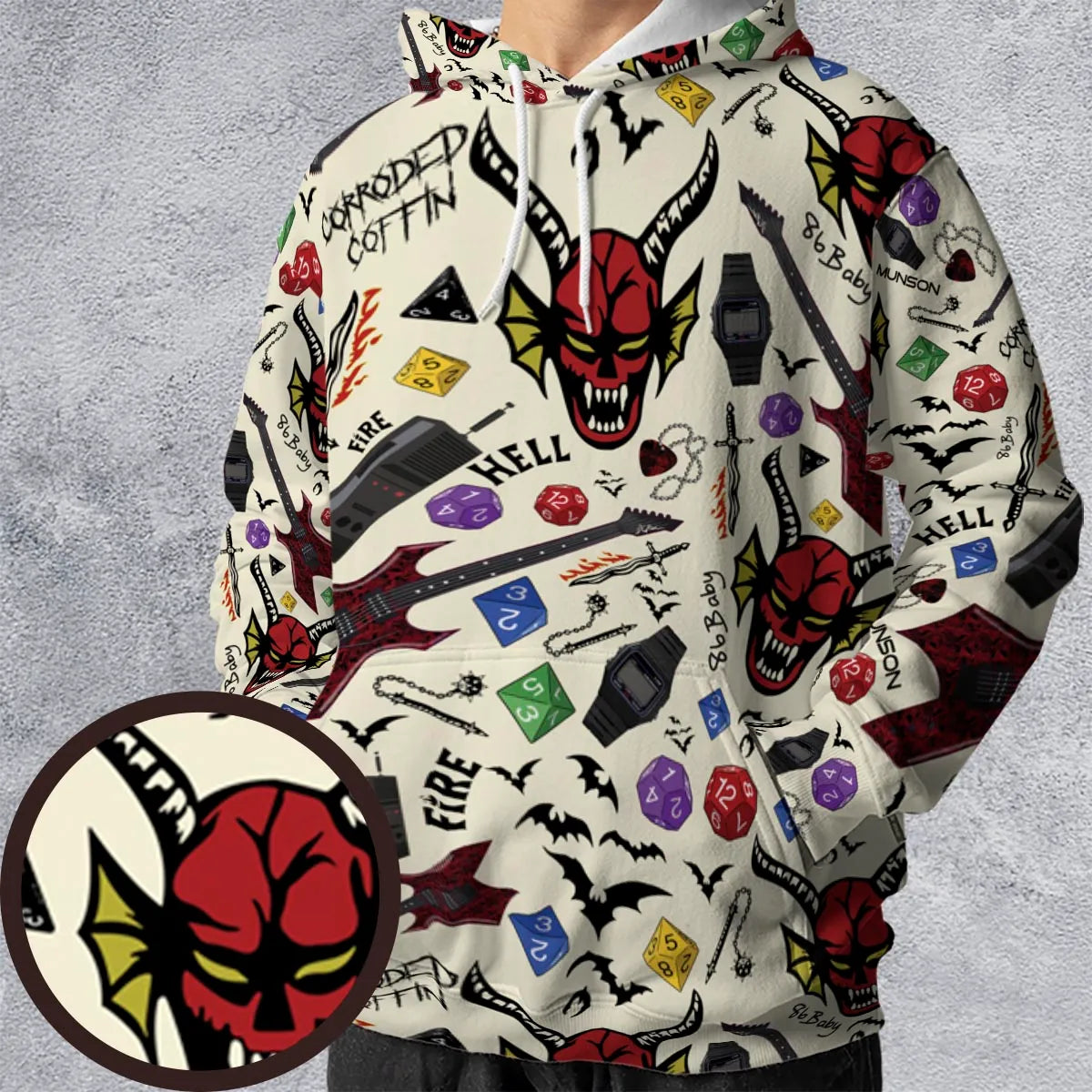 All-over Print Hoodie - 3Q79H71B