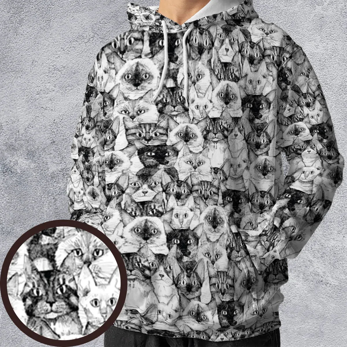 Just Cats All-over Print Hoodie