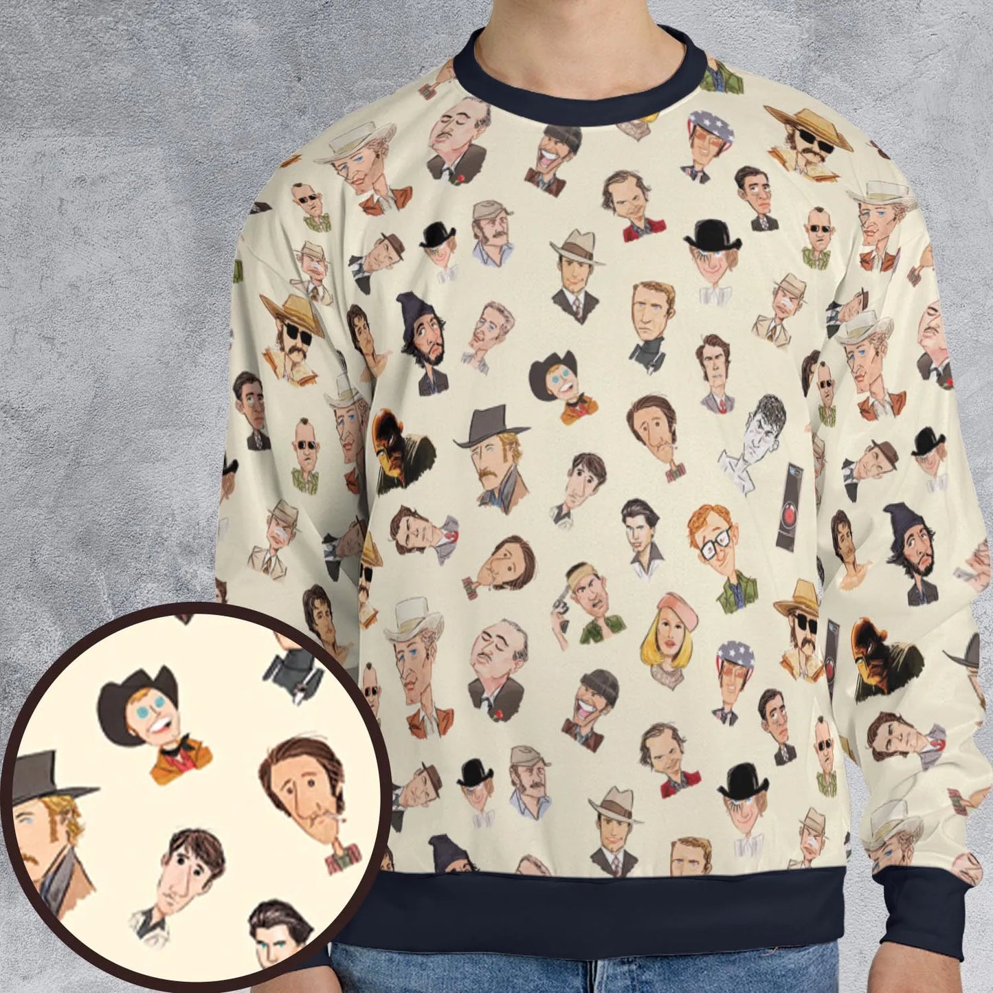 All-over Print Sweatshirt - TZRBJELQ