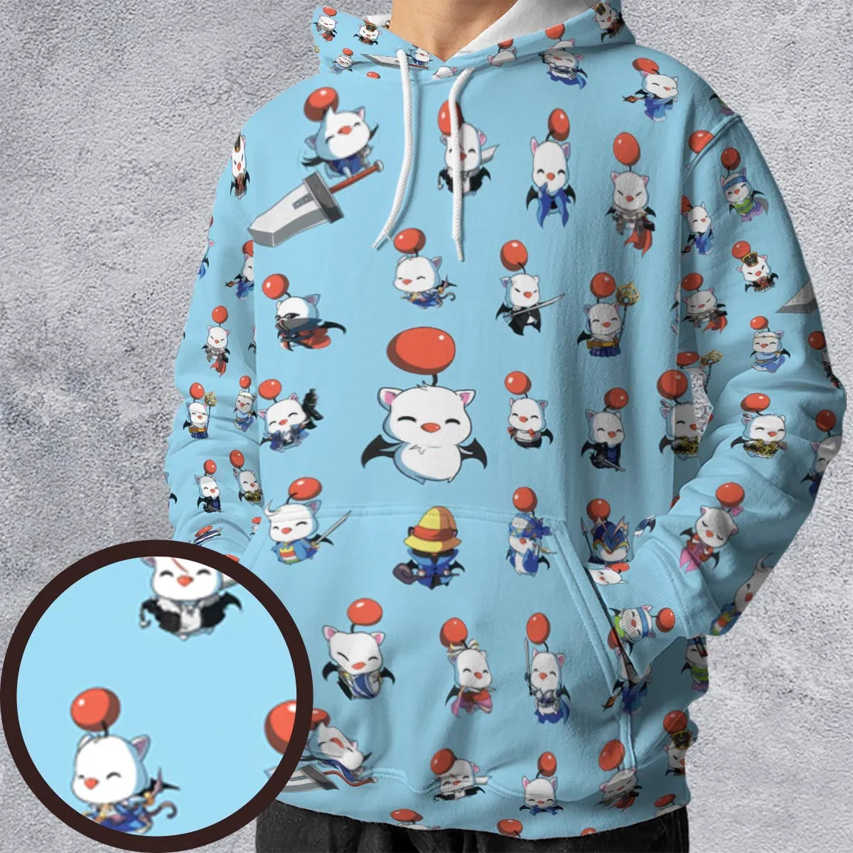 All-over Print Hoodie - BMJ9D3ZE