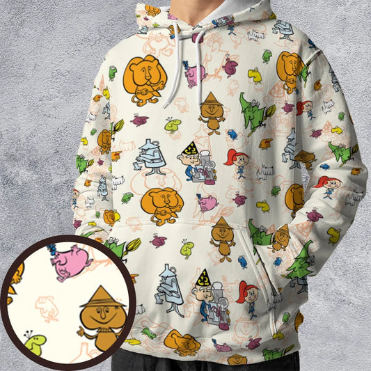 All-over Print Hoodie - 7S28CQPR