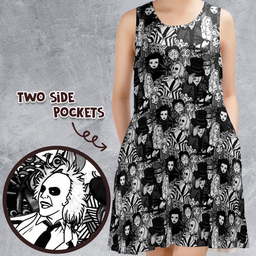 Sleeveless Dress - ZBU9W9EH -  - 1