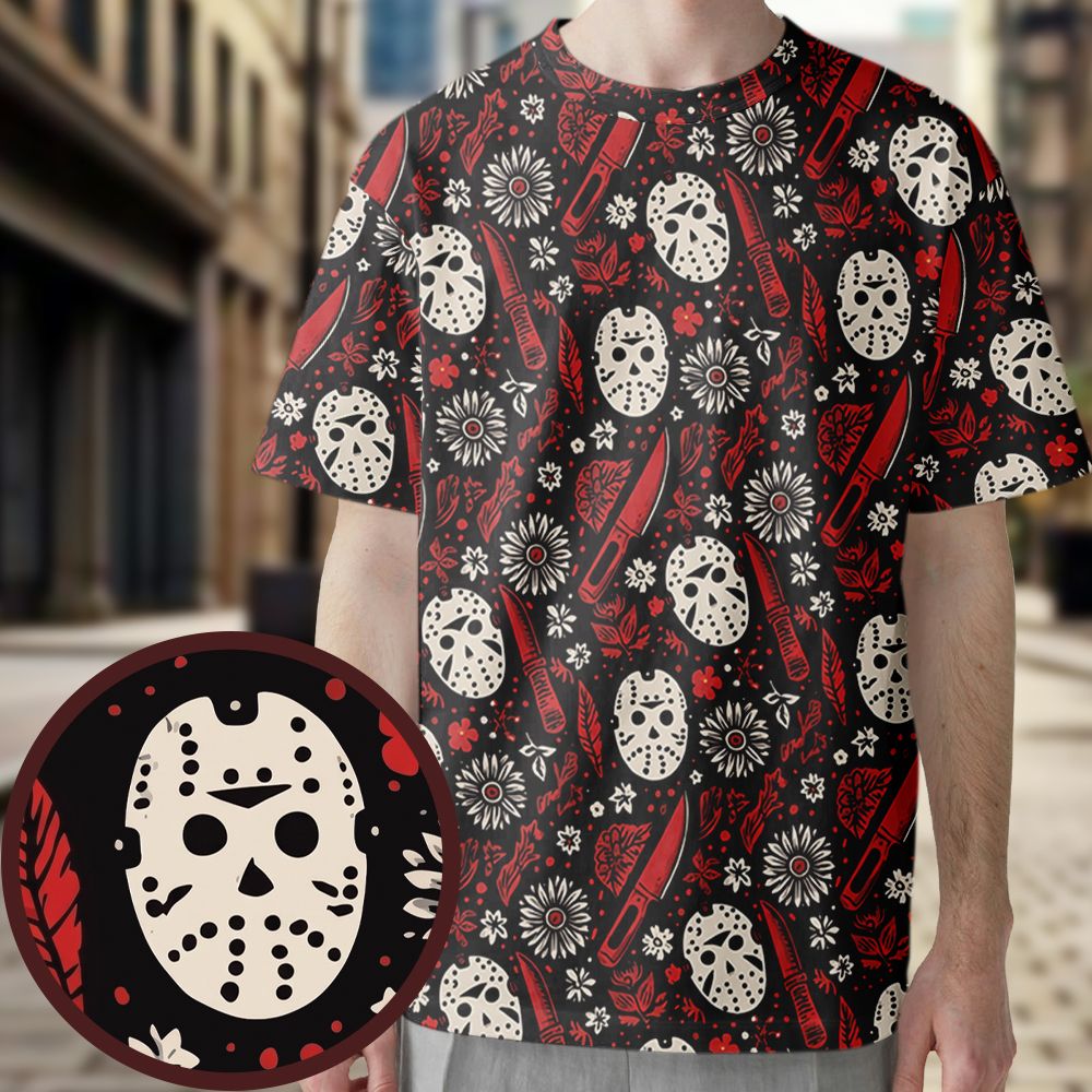 All-Over Print Unisex T-Shirt - 5FLN4832 -  - 1