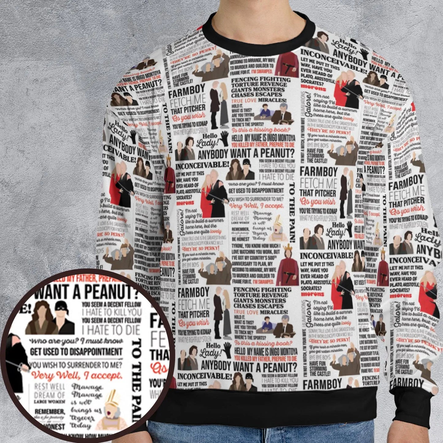All-over Print Sweatshirt - 49G5MYXF