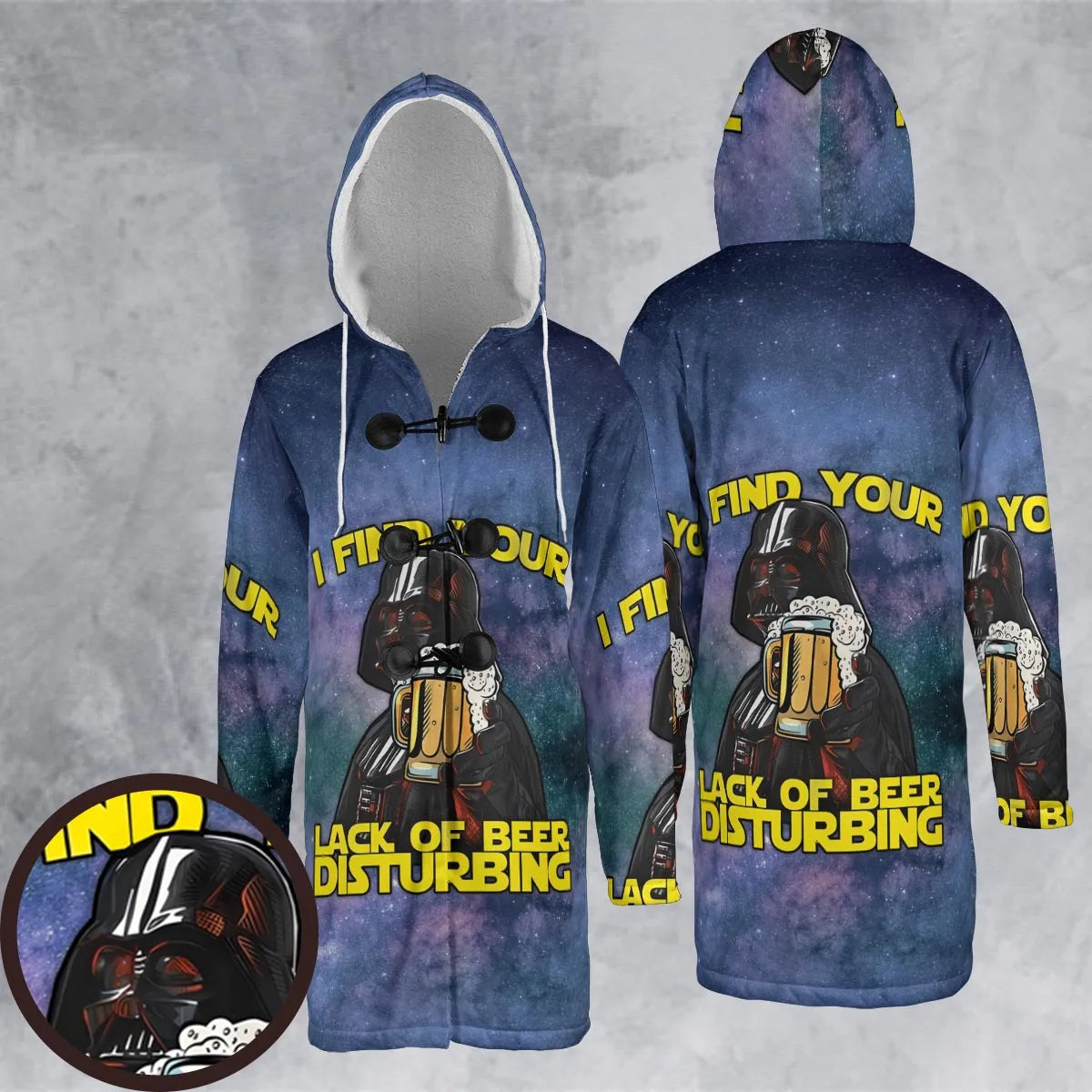 Hooded Cloak Coat - WK4SV3MU