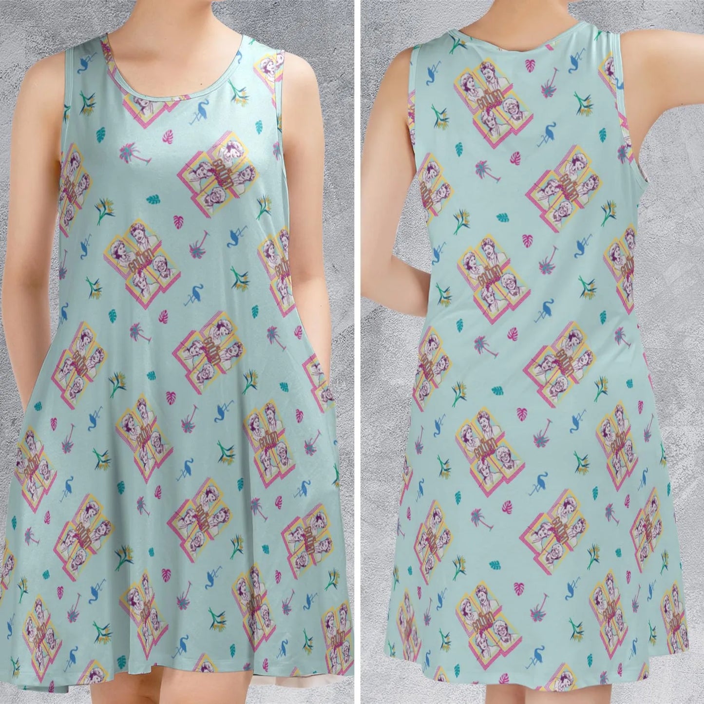 Sleeveless Dress - KF73F152