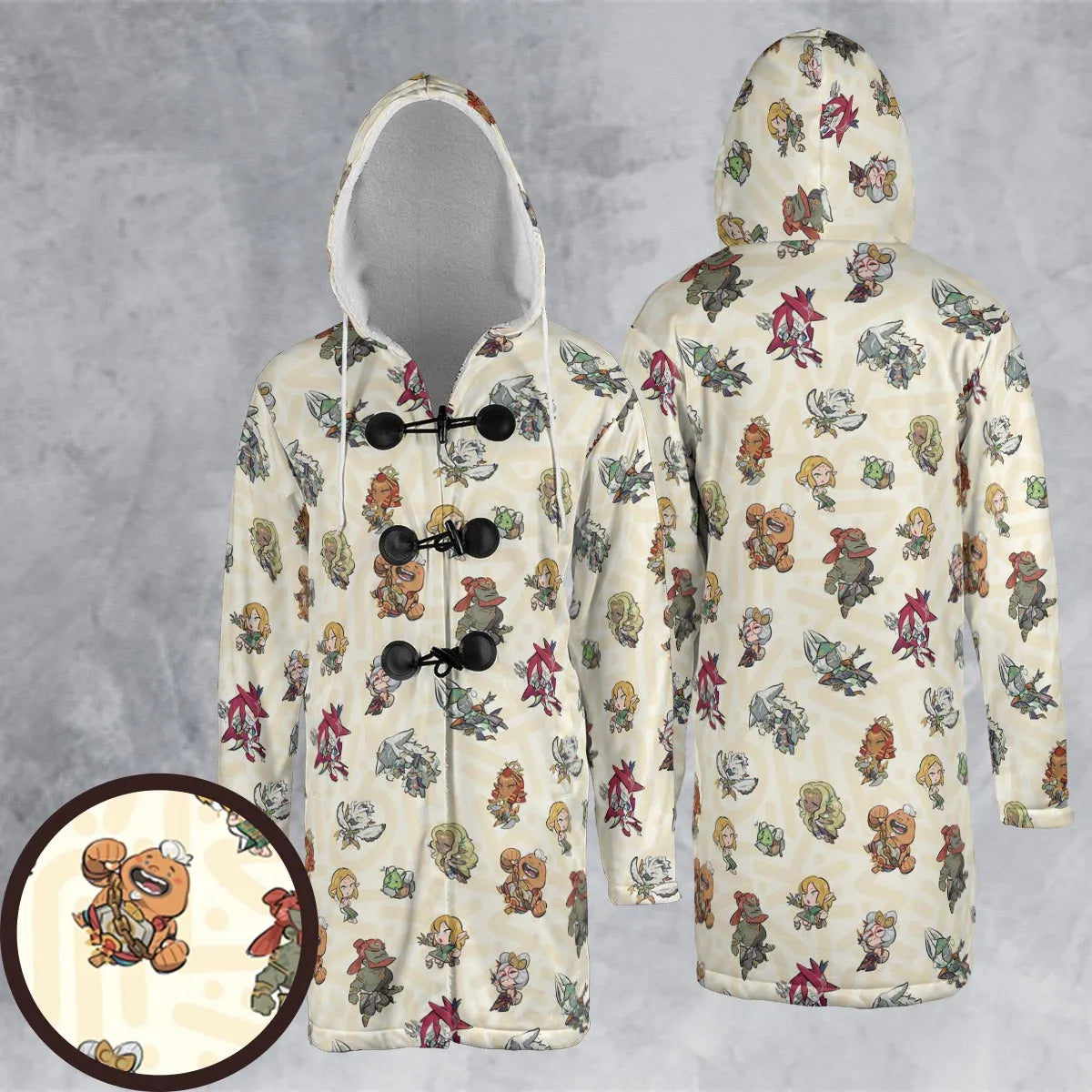 Hooded Cloak Coat - FUMNDKQD