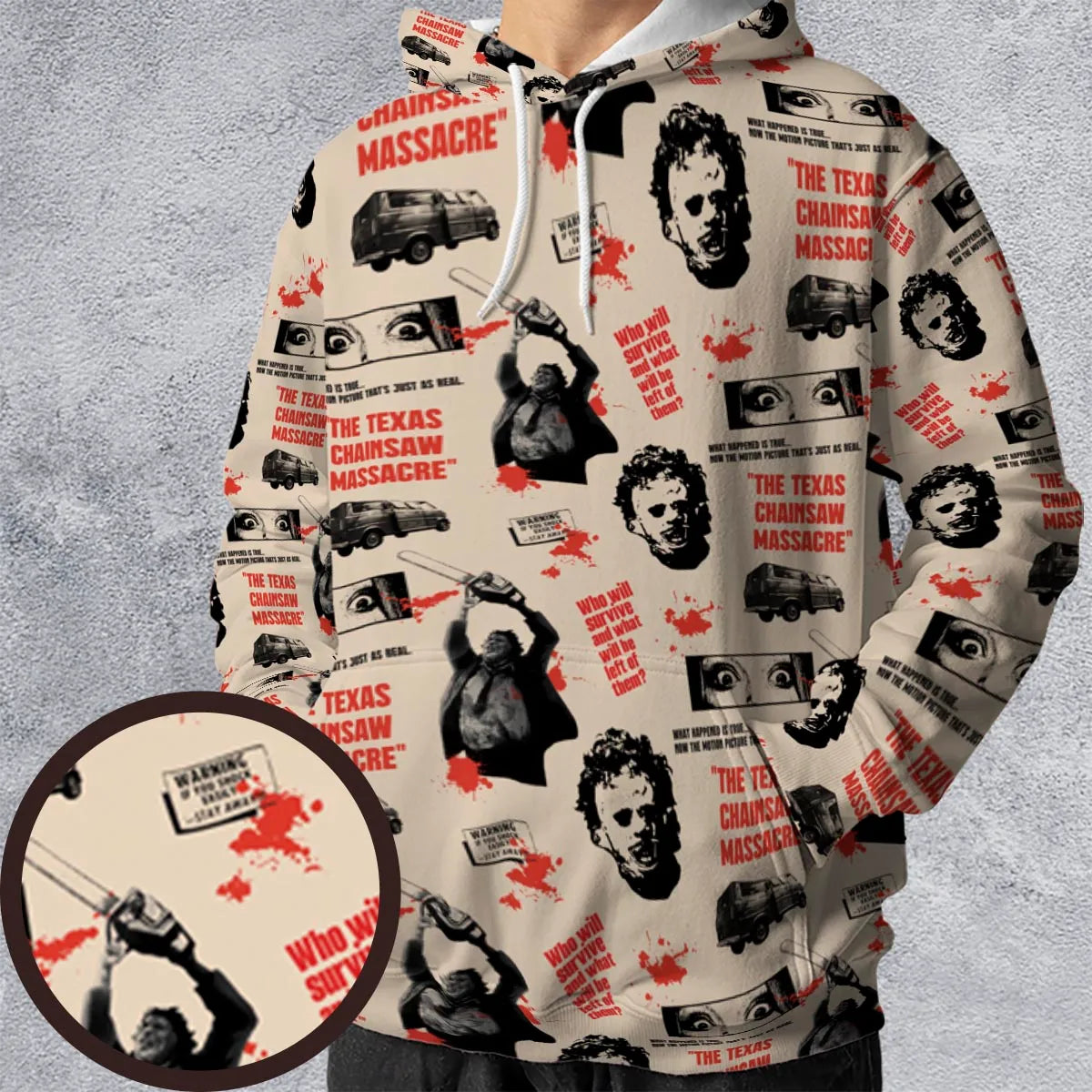 All-over Print Hoodie - X64S8AZ4