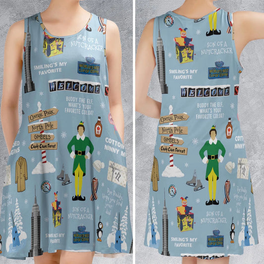 Sleeveless Dress - YA2VMU35