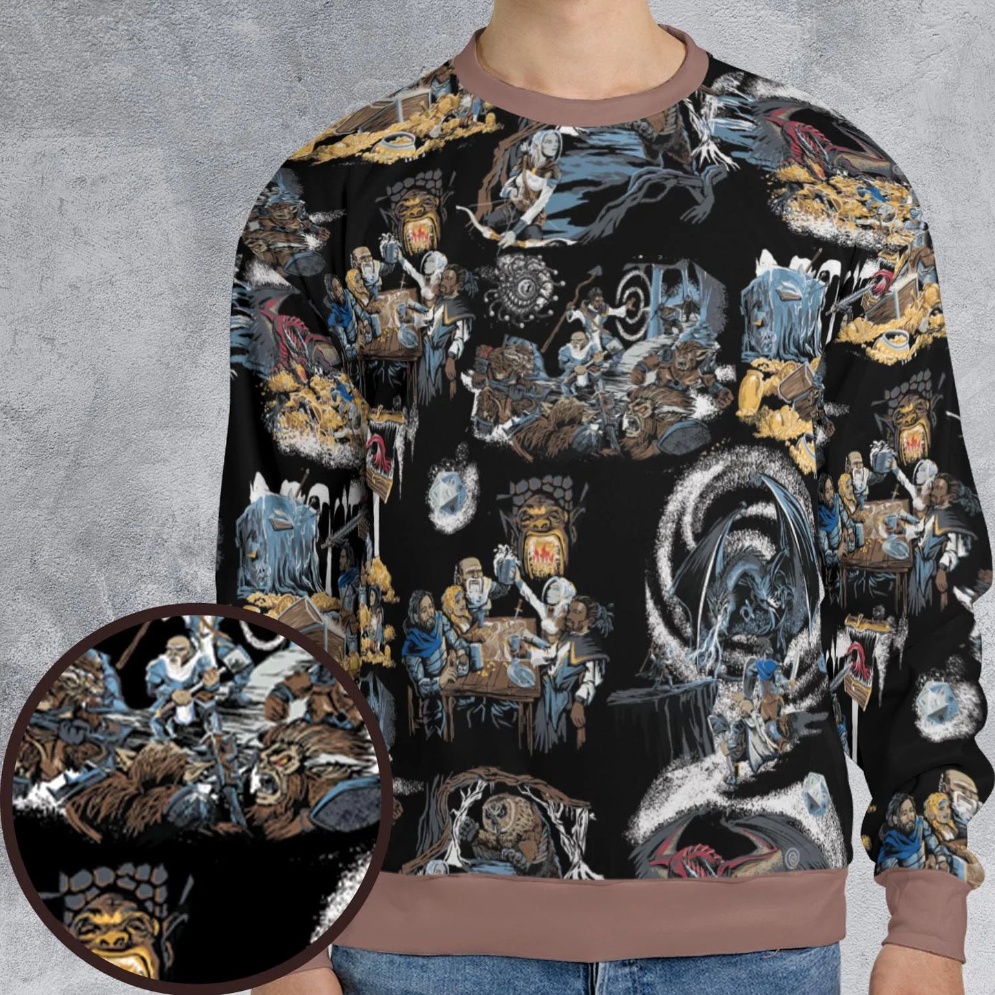 All-over Print Sweatshirt - Y15K8EZ6