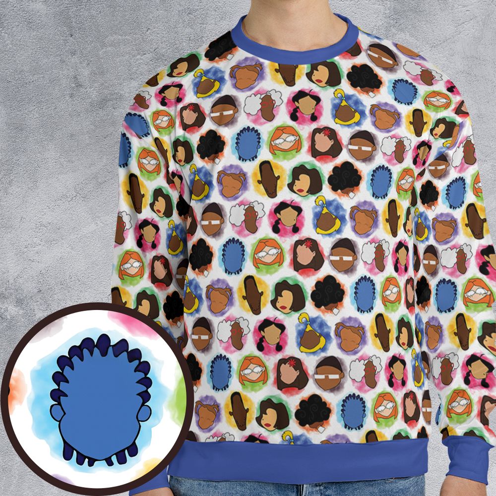 All-over Print Sweatshirt - XF7XGNP8 -  - 1