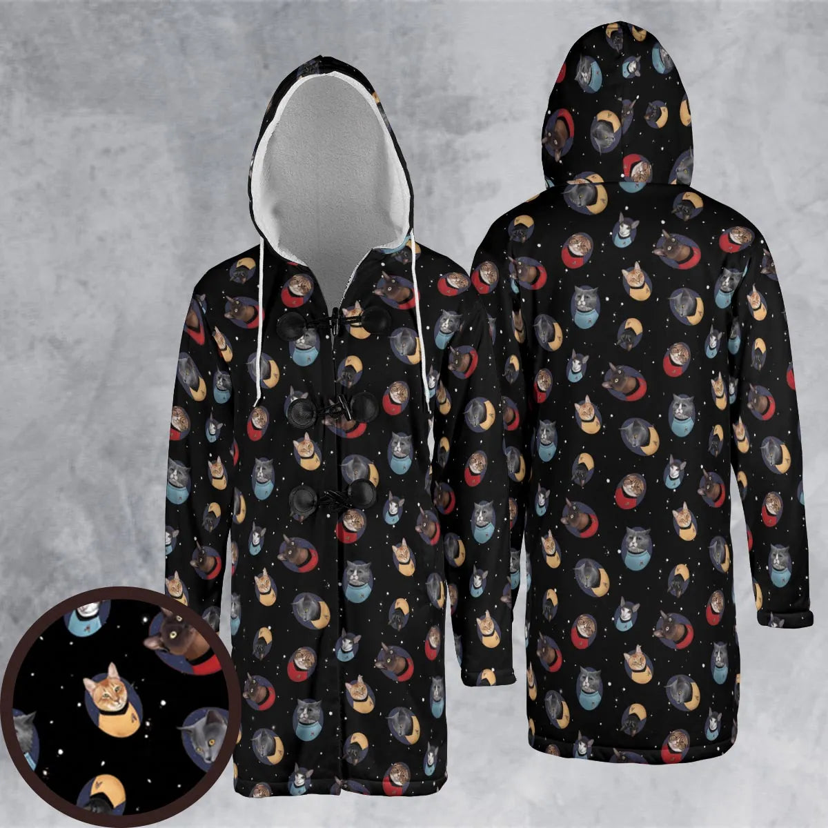 Hooded Cloak Coat - BQTNY97A
