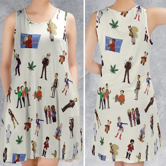 Sleeveless Dress - XAHVWTQM
