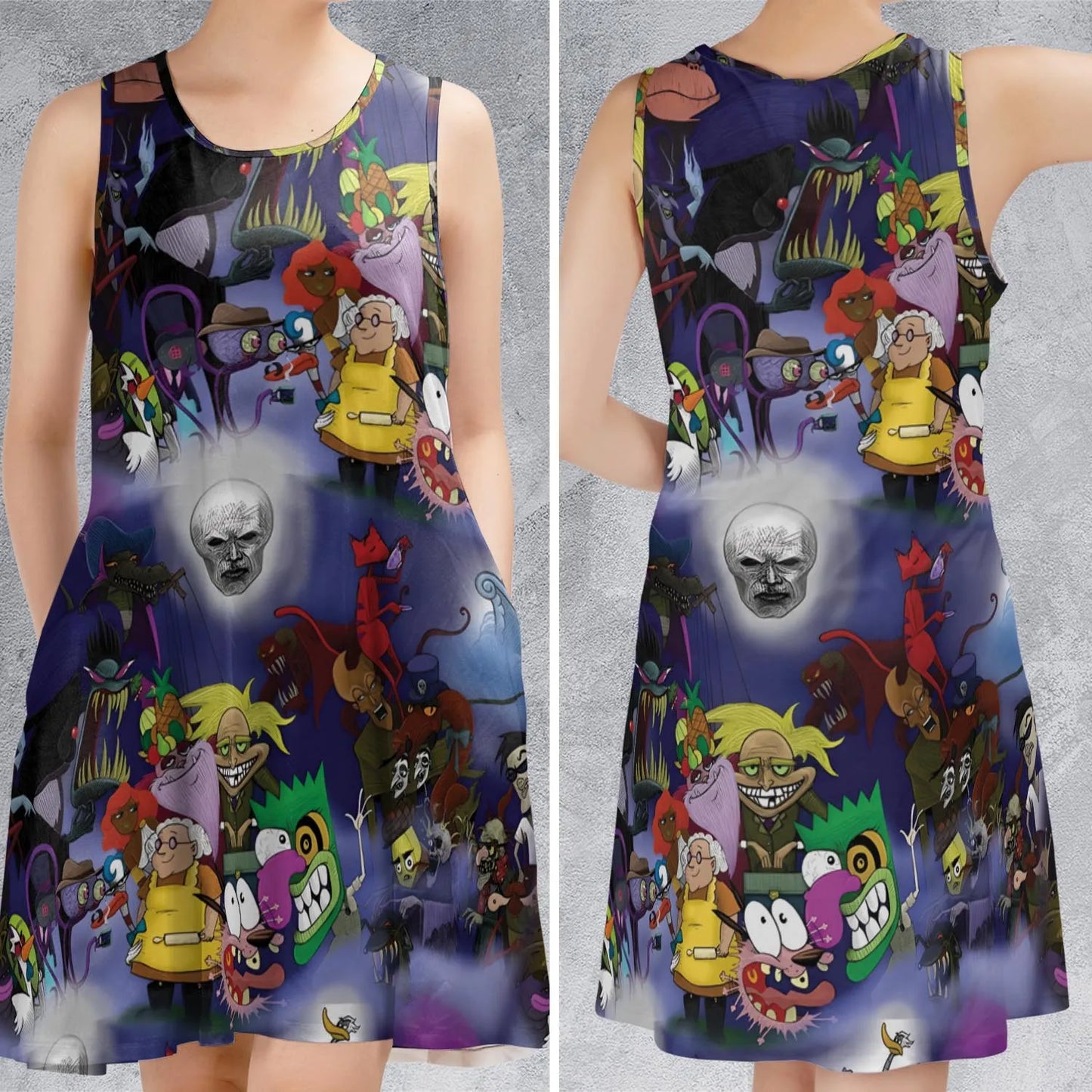 Sleeveless Dress - QR3WFQVK