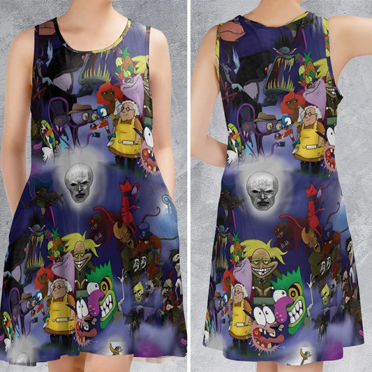 Sleeveless Dress - QR3WFQVK