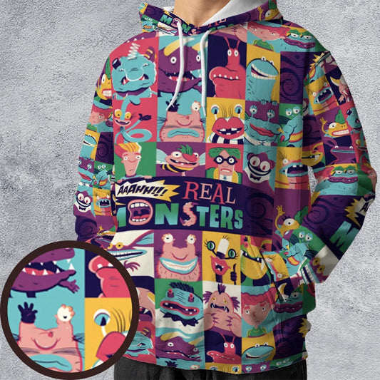 All-over Print Hoodie - 8VLRQZ6Q
