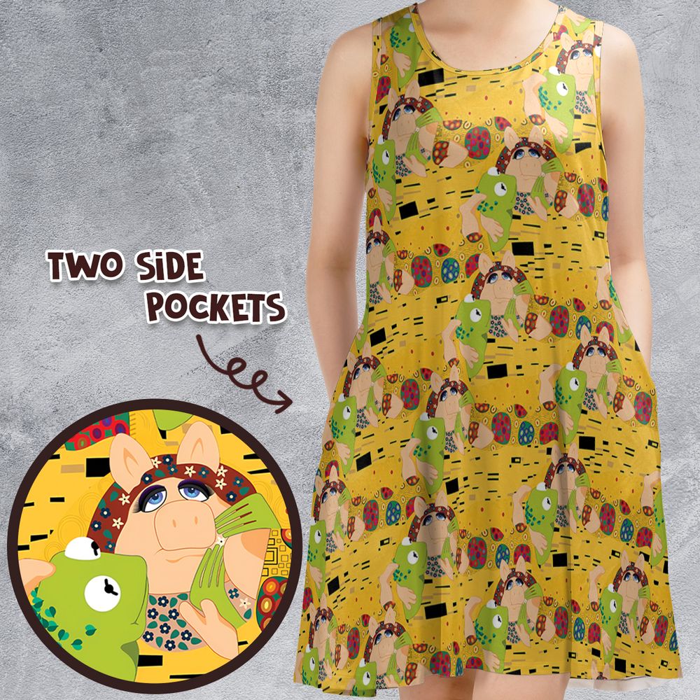 Sleeveless Dress - 537E3X3M -  - 1