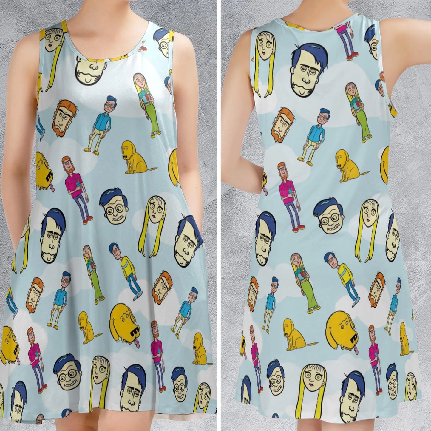 Sleeveless Dress - NAQ3P9LW