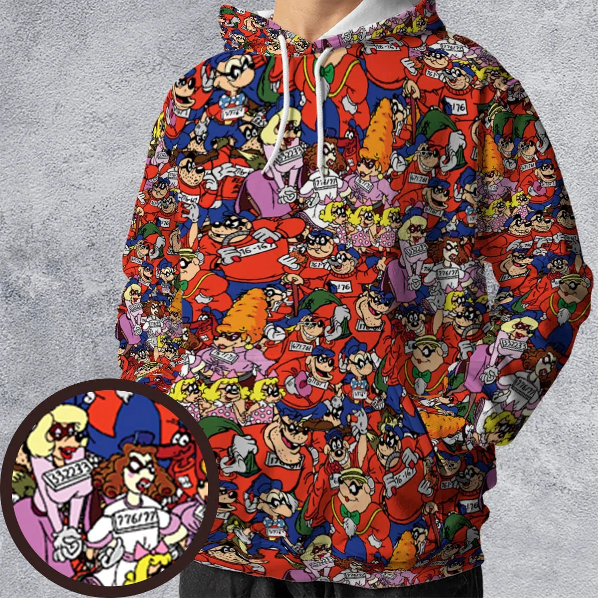 All-over Print Hoodie - NNYSYNEL