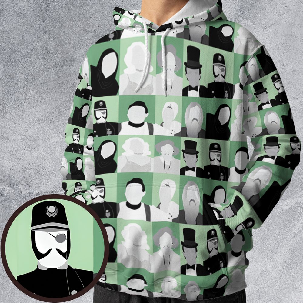All-over Print Hoodie - YJURQ7UV -  - 1