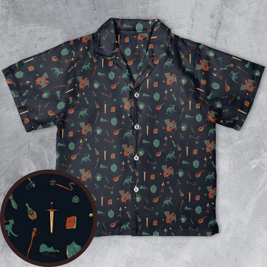 Youth Hawaiian Shirt - V8RL8WNC
