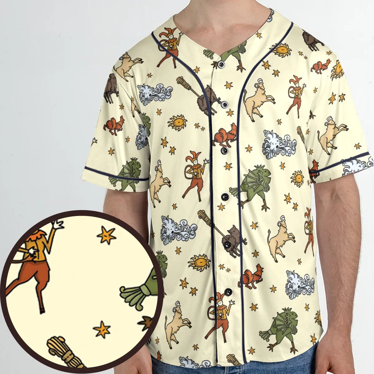 Unisex Baseball Jersey - AU26AZWA