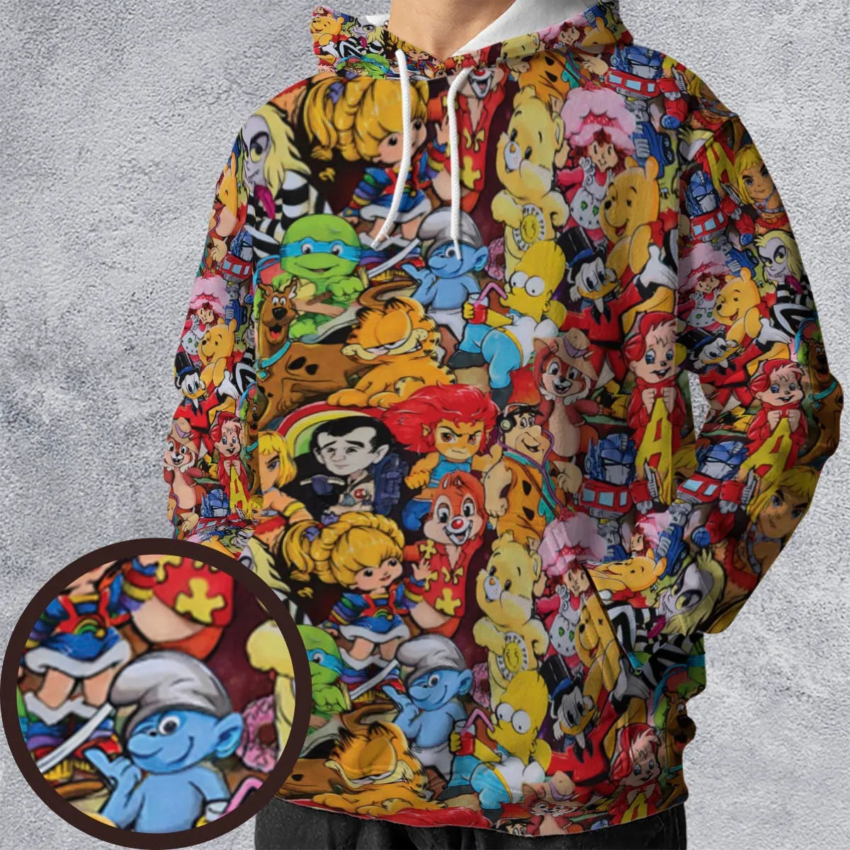 All-over Print Hoodie - A9SVU2XK