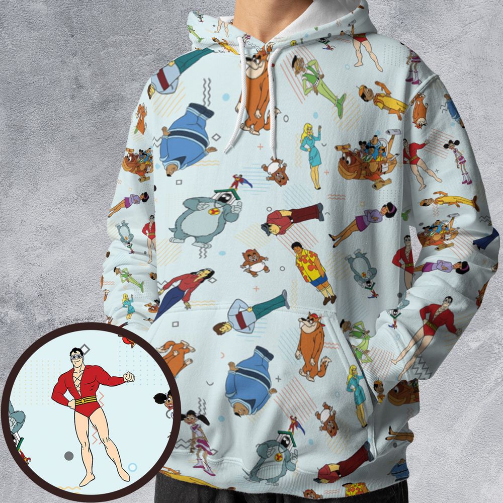 All-over Print Hoodie - 2YZWVH4U -  - 1