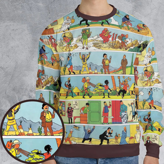 All-over Print Sweatshirt - 7EGNXN18