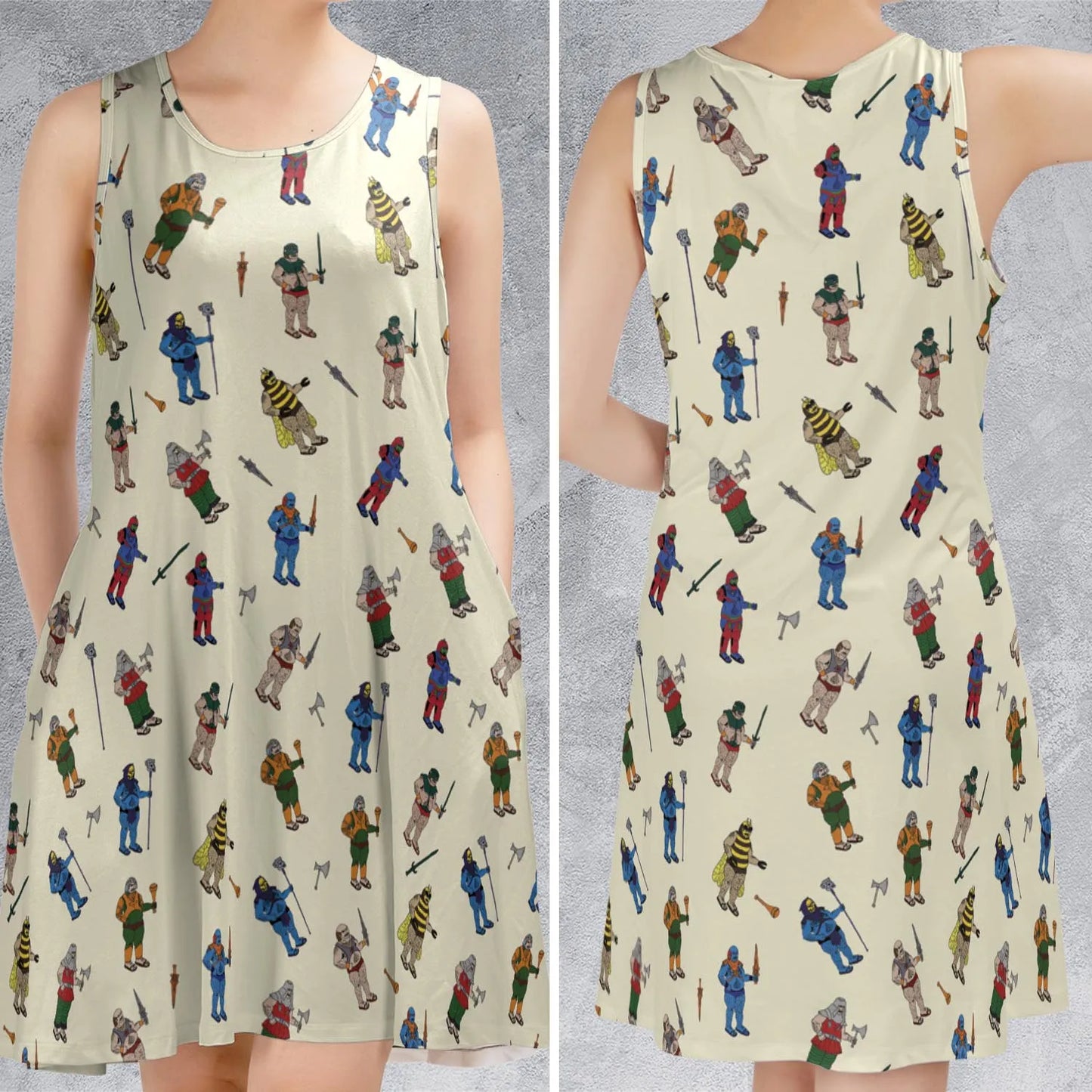 Sleeveless Dress - 9T84HK9F