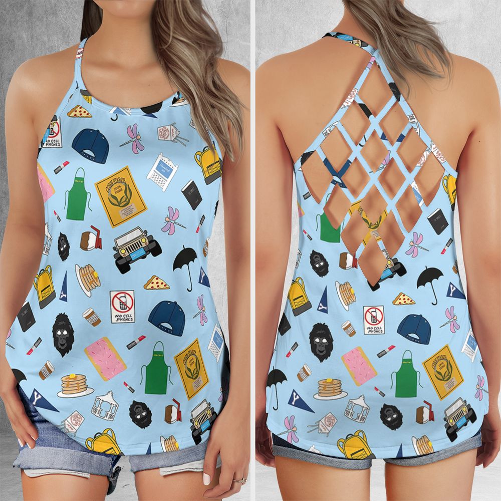 Criss Cross Tank Top - 84UHTHM5 -  - 1