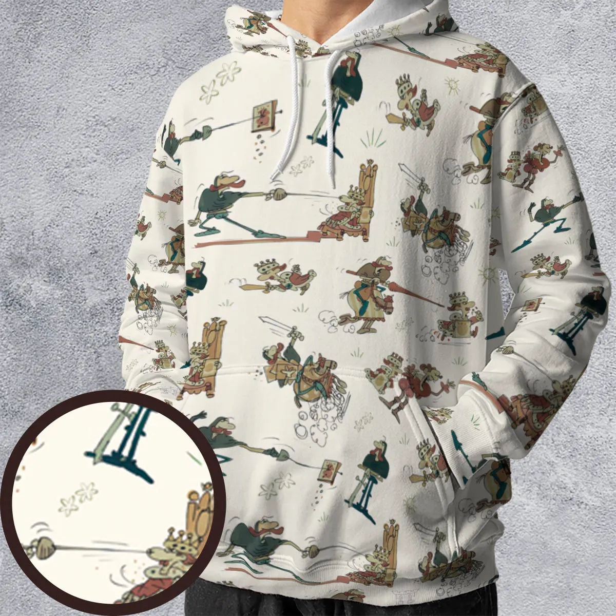 All-over Print Hoodie - CNN9ZBBK