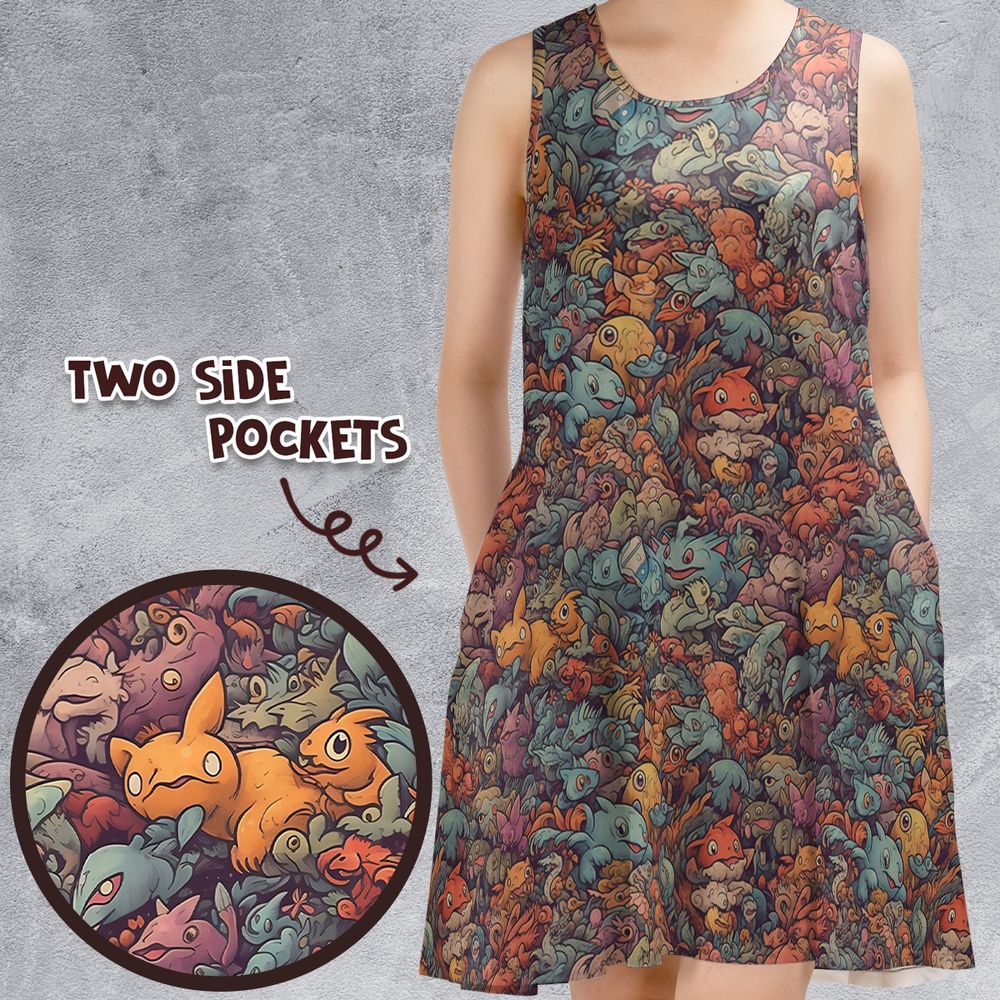 Sleeveless Dress - FDGV9VSH -  - 1