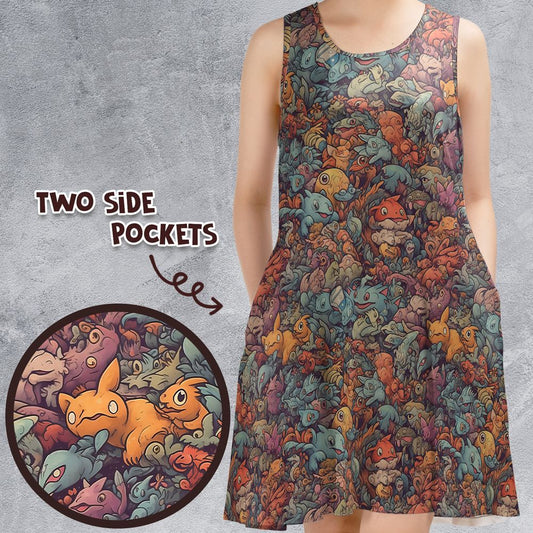 Sleeveless Dress - FDGV9VSH -  - 1