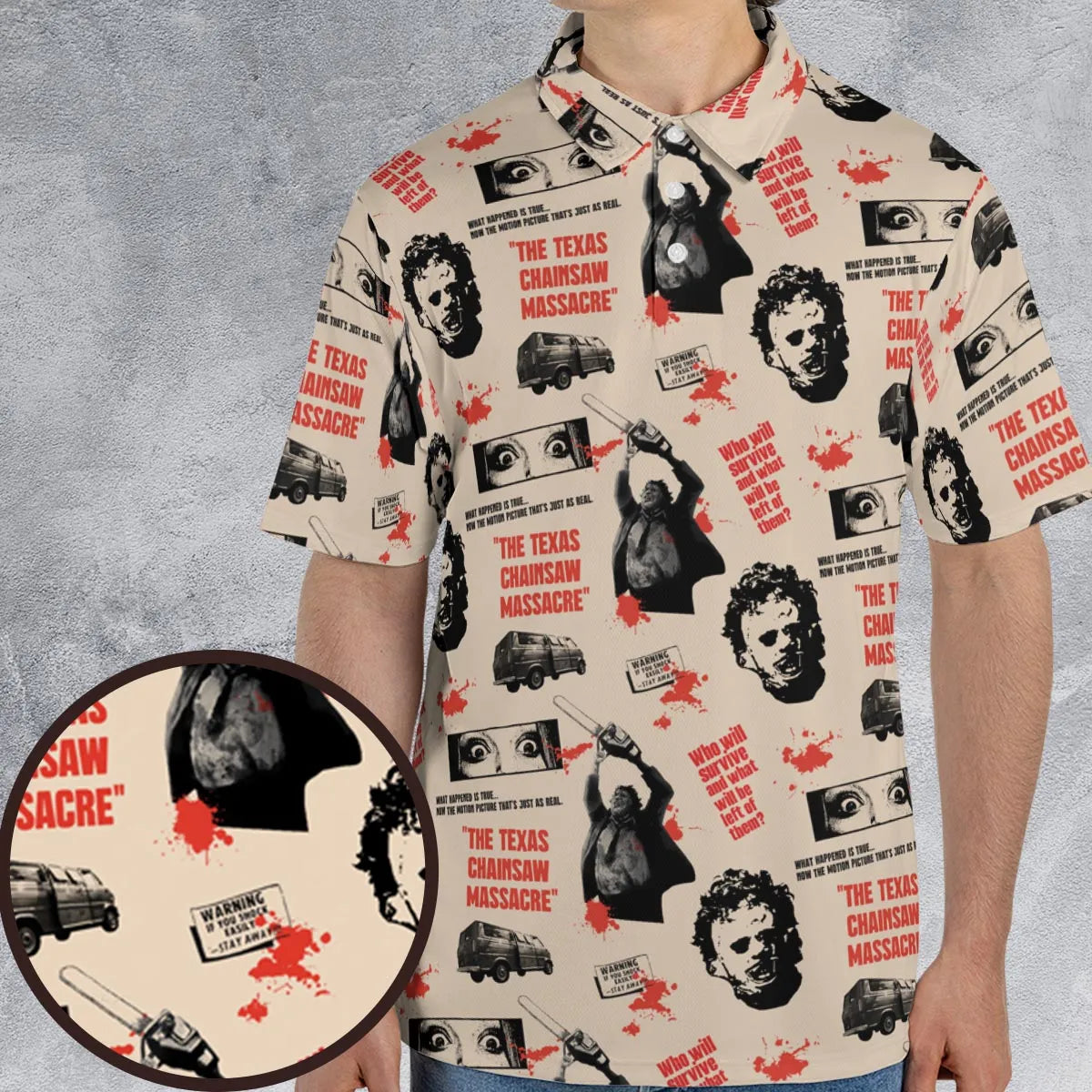 AOP Men/Women Polo Shirt - R4KQE9NG