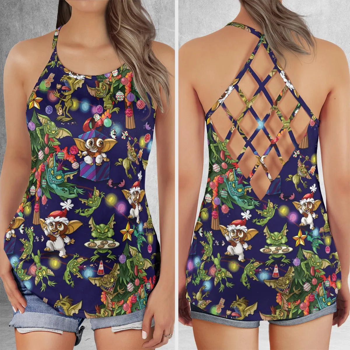 Criss Cross Tank Top - FLGLNA4V