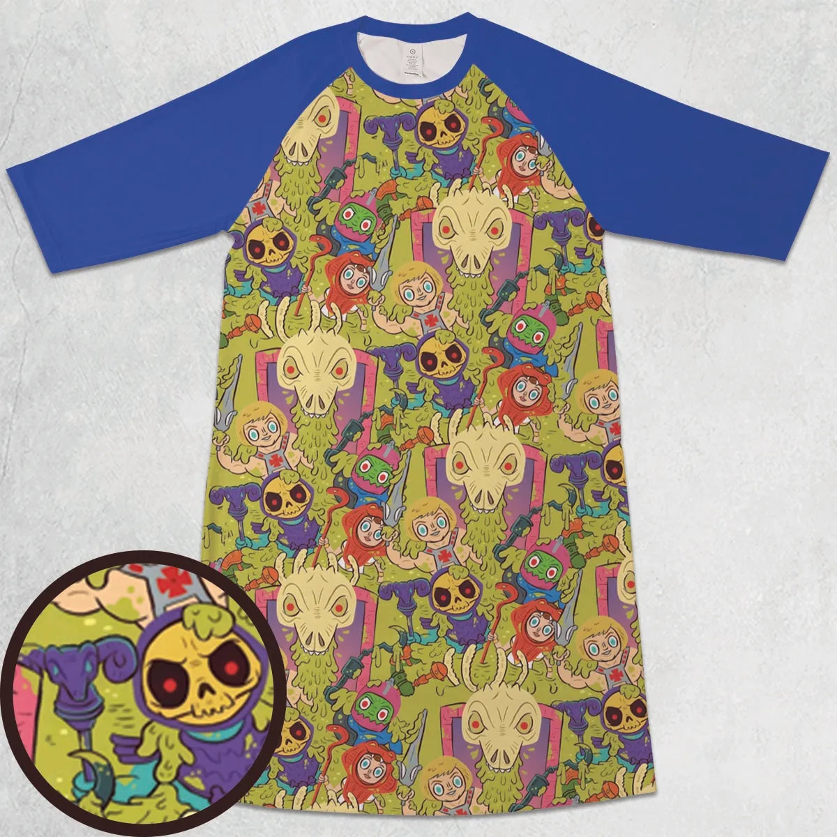 3/4 Sleeve Raglan Dress - J25NGFR2
