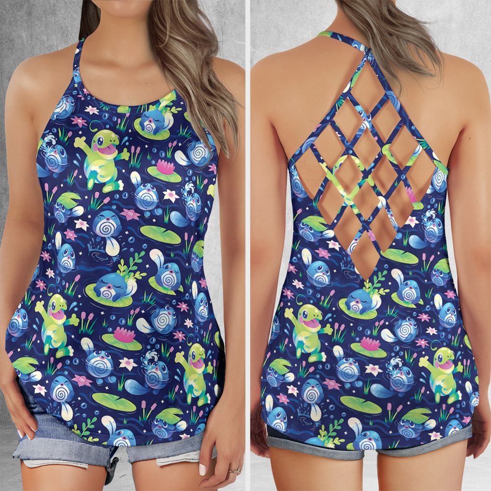 Criss Cross Tank Top - DANVSVY1 -  - 1