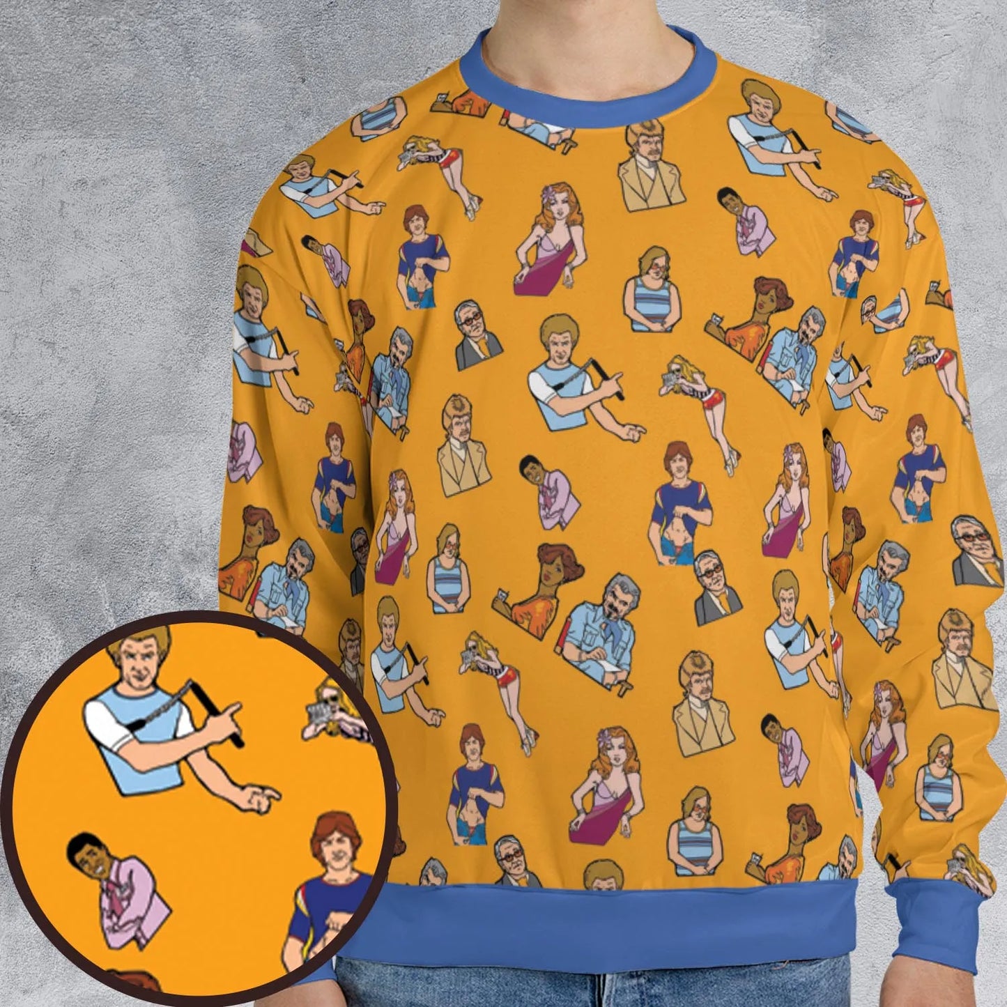 All-over Print Sweatshirt - 5DL2KLXQ