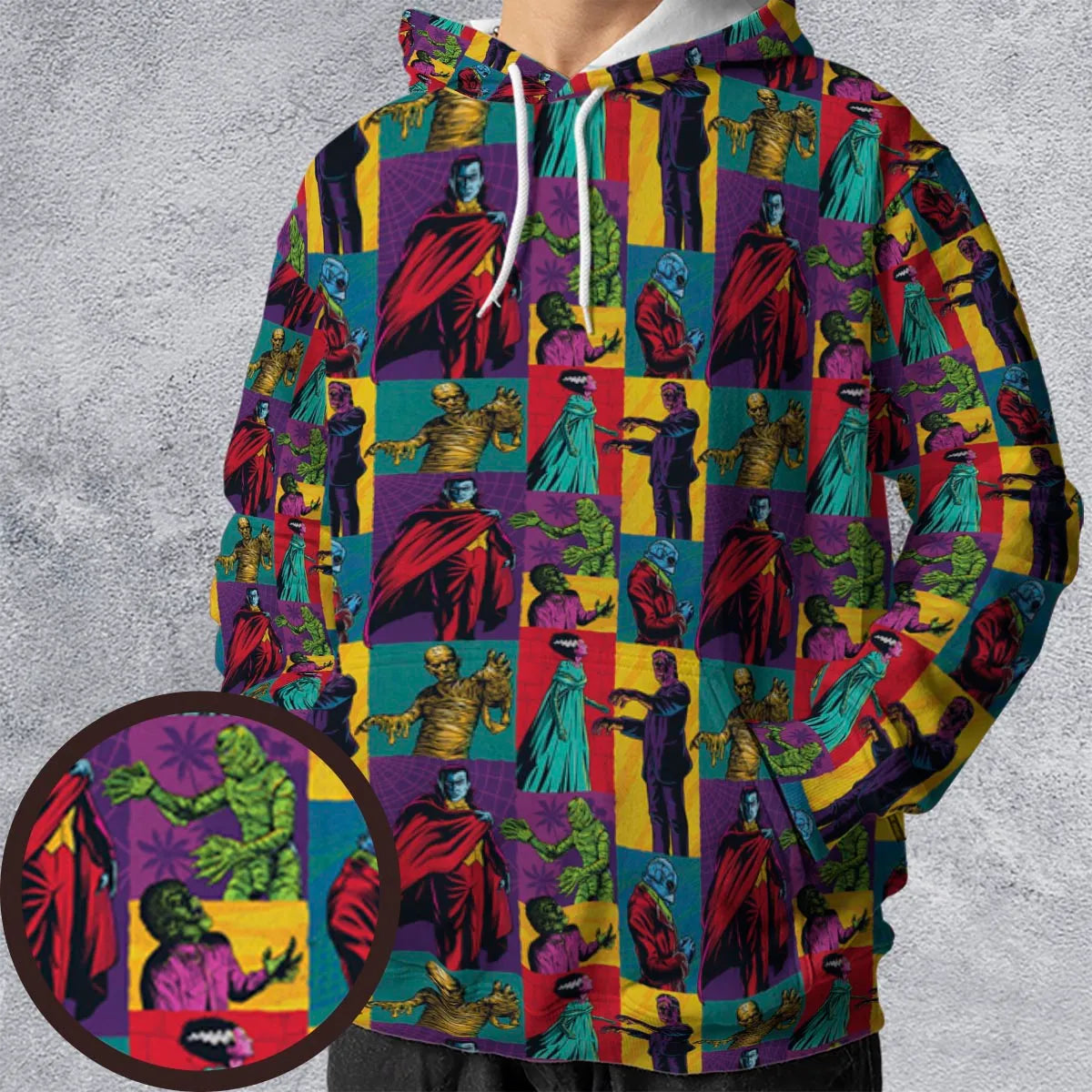 All-over Print Hoodie - XCXYXH2E