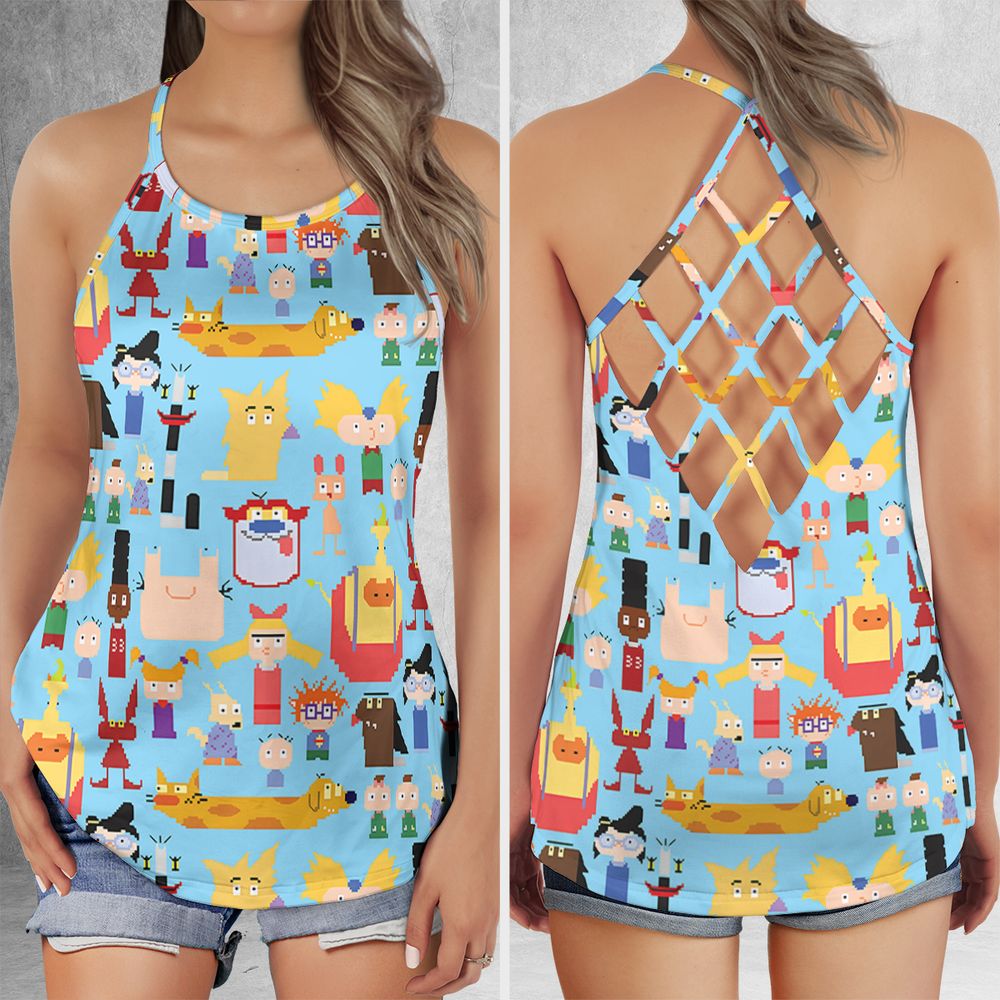 Criss Cross Tank Top - 86QZ1BZP -  - 1