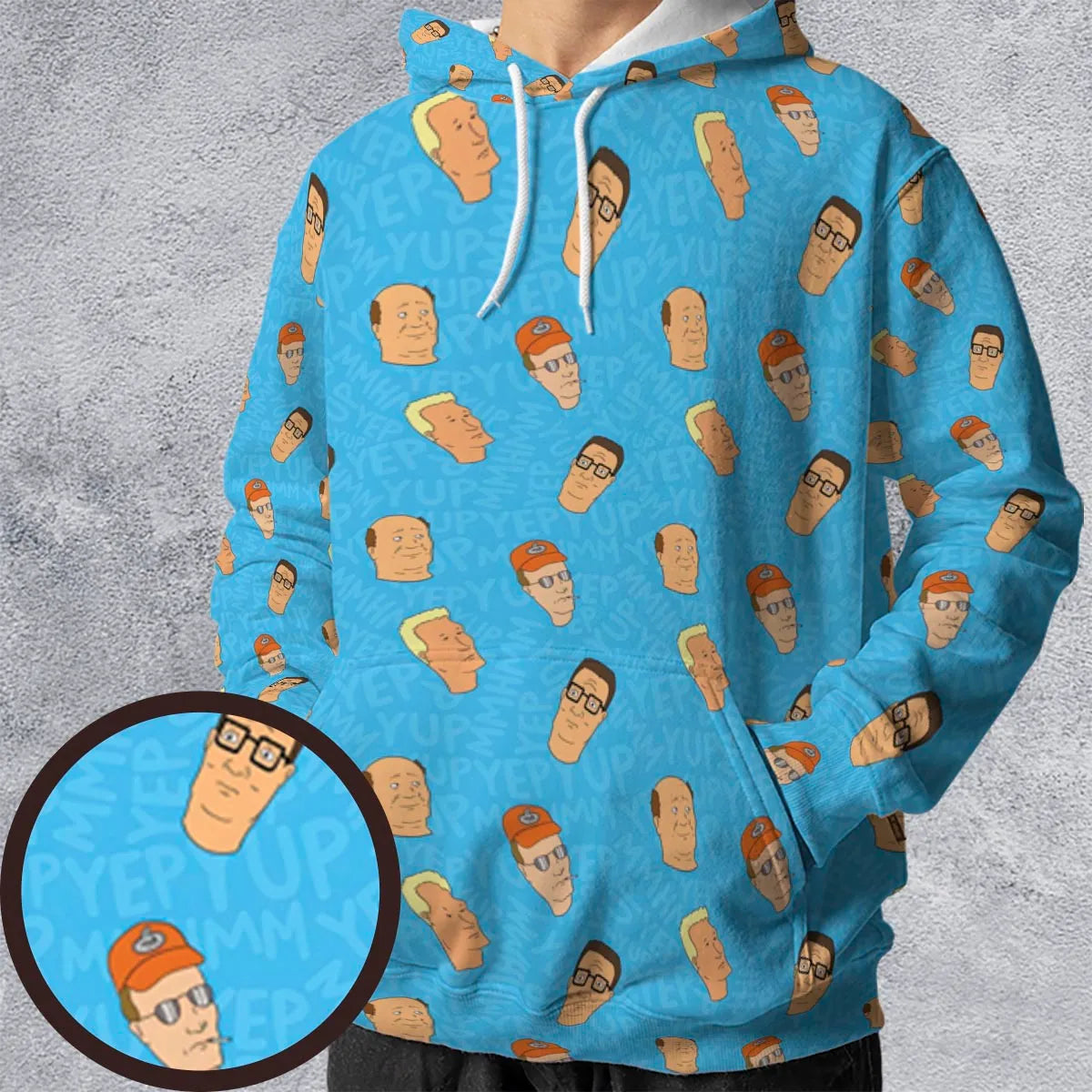 All-over Print Hoodie - SAPKT1G5
