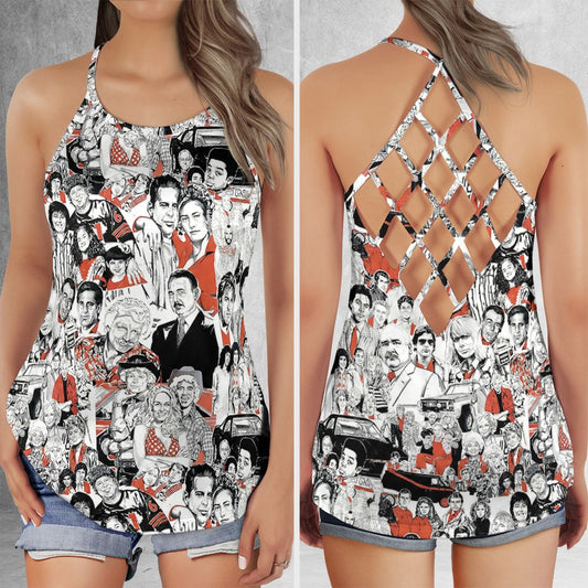 Criss Cross Tank Top - FHWV6FDJ -  - 1