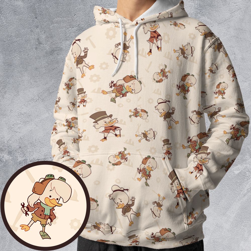 All-over Print Hoodie - 7ZAAFB4X -  - 1