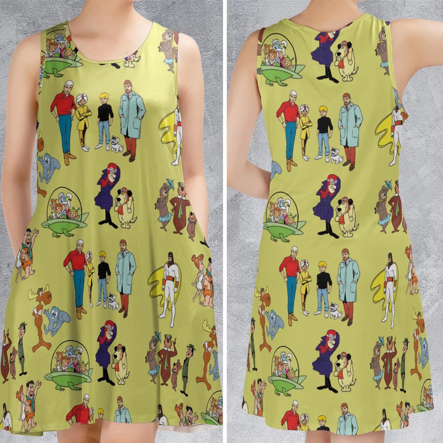 Sleeveless Dress - N4STDJUM