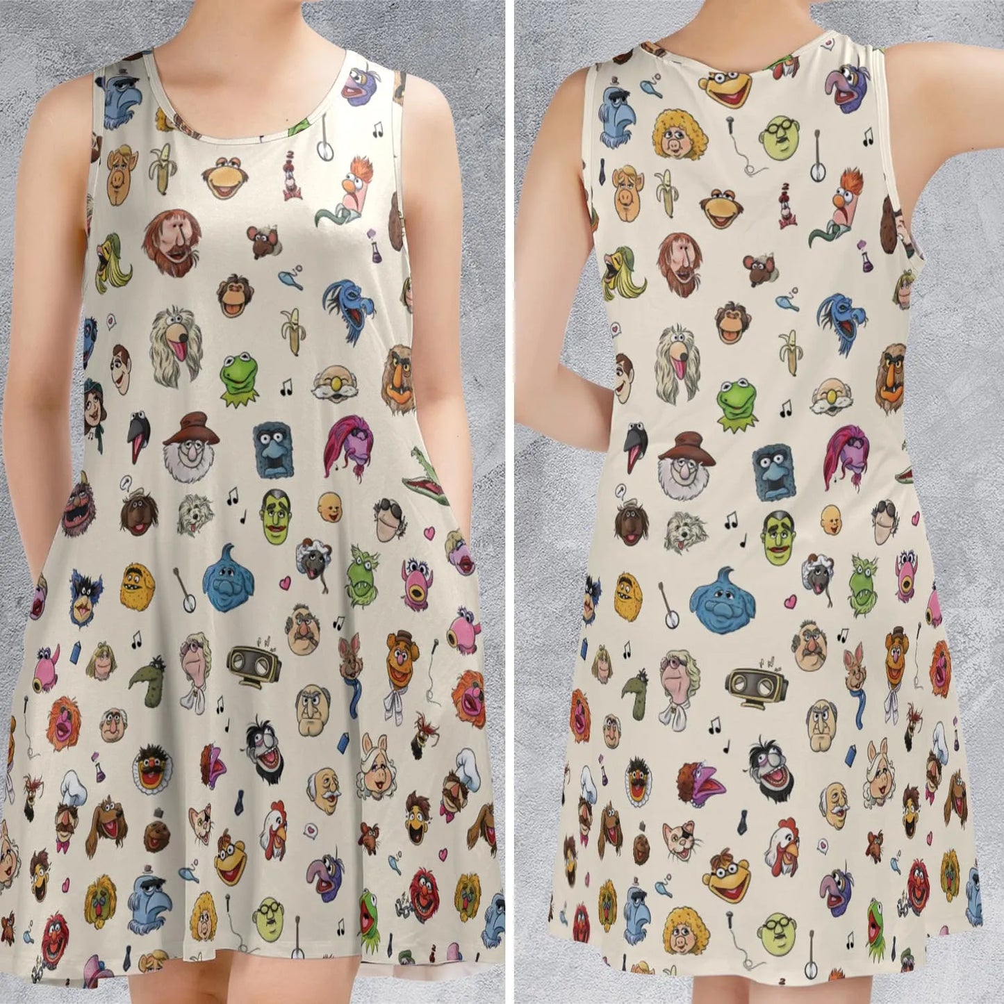 Sleeveless Dress - 9Y1PKRBH